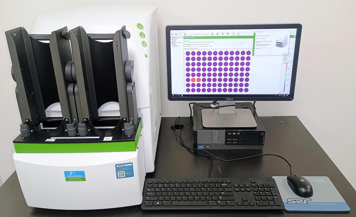 Refurbished Perkin Elmer / Revvity EnVision 2105 Multilabel Plate Reader w/ US Lumi