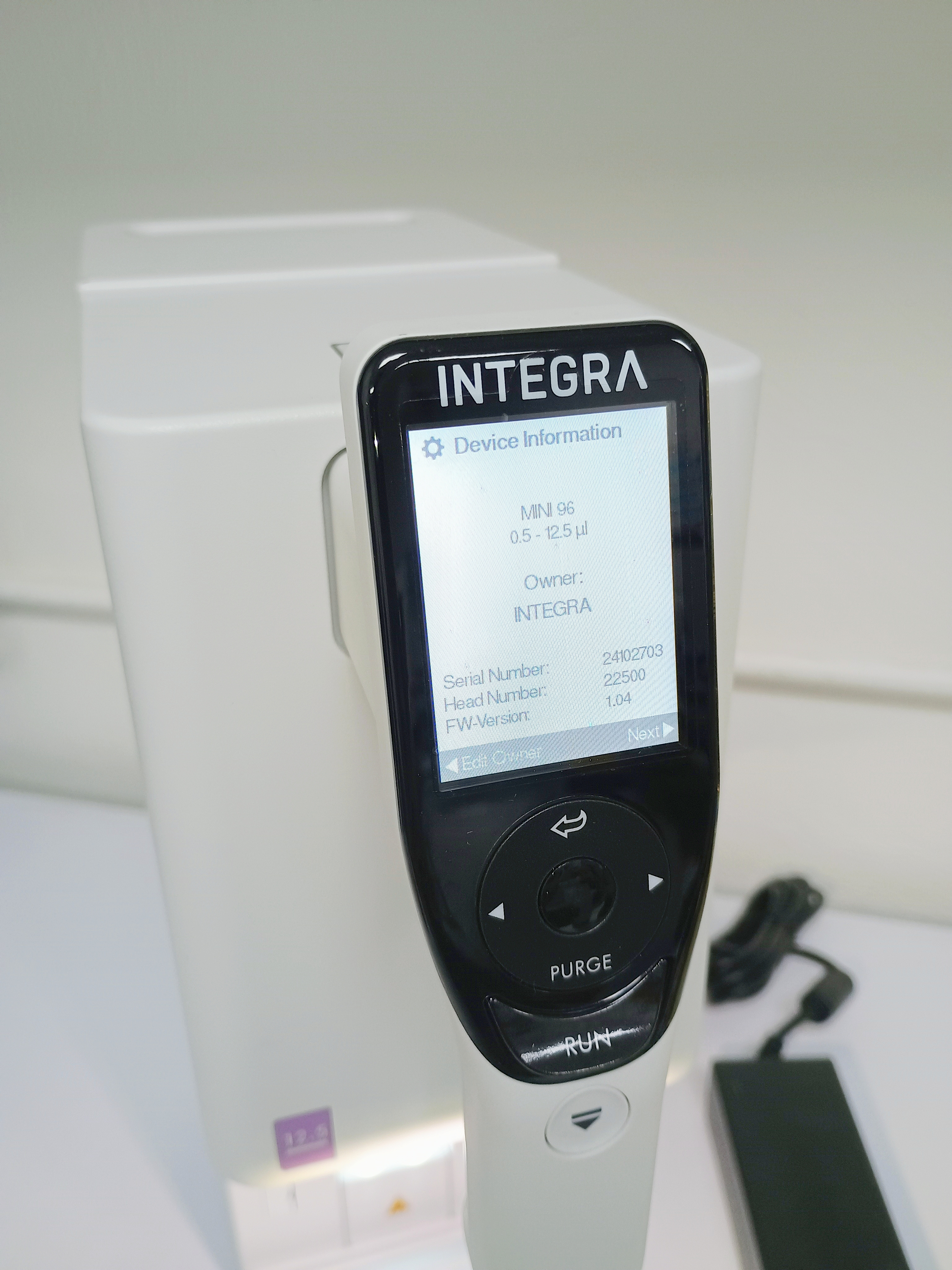 Used Integra Biosciences MINI 96 Automated Pipettor 12.5µL