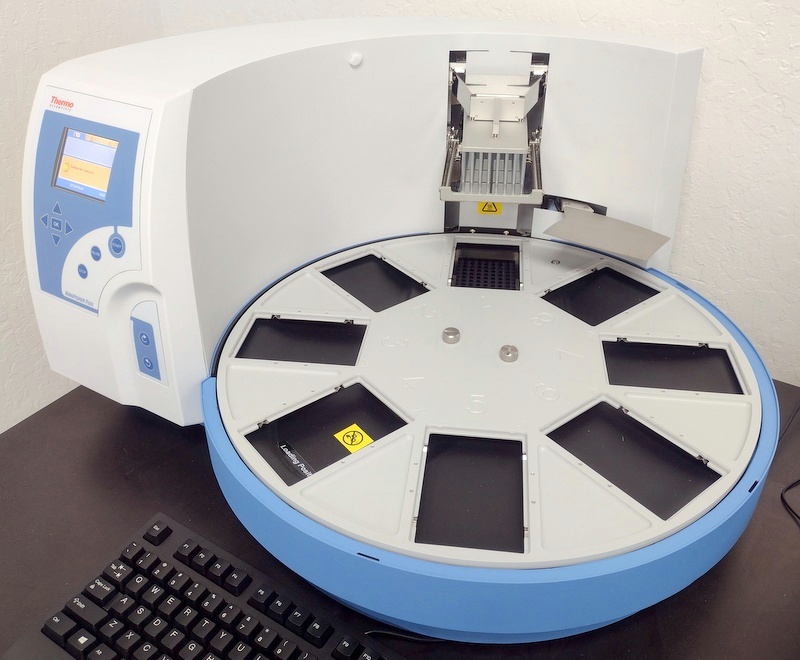 Refurbished Thermo Kingfisher Flex Magnetic Particle Processor with 96-Deep Well Magnet