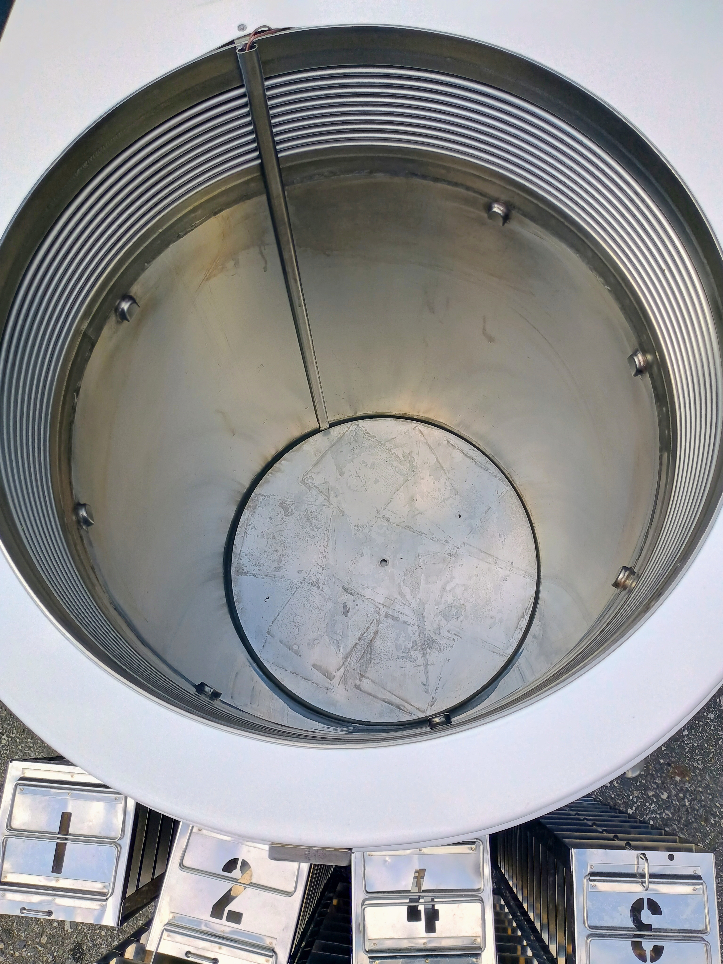 Refurbished Custom Biogenics Systems CBS Isothermal V-1500 AB Series Cryogenic Nitrogen Storage System