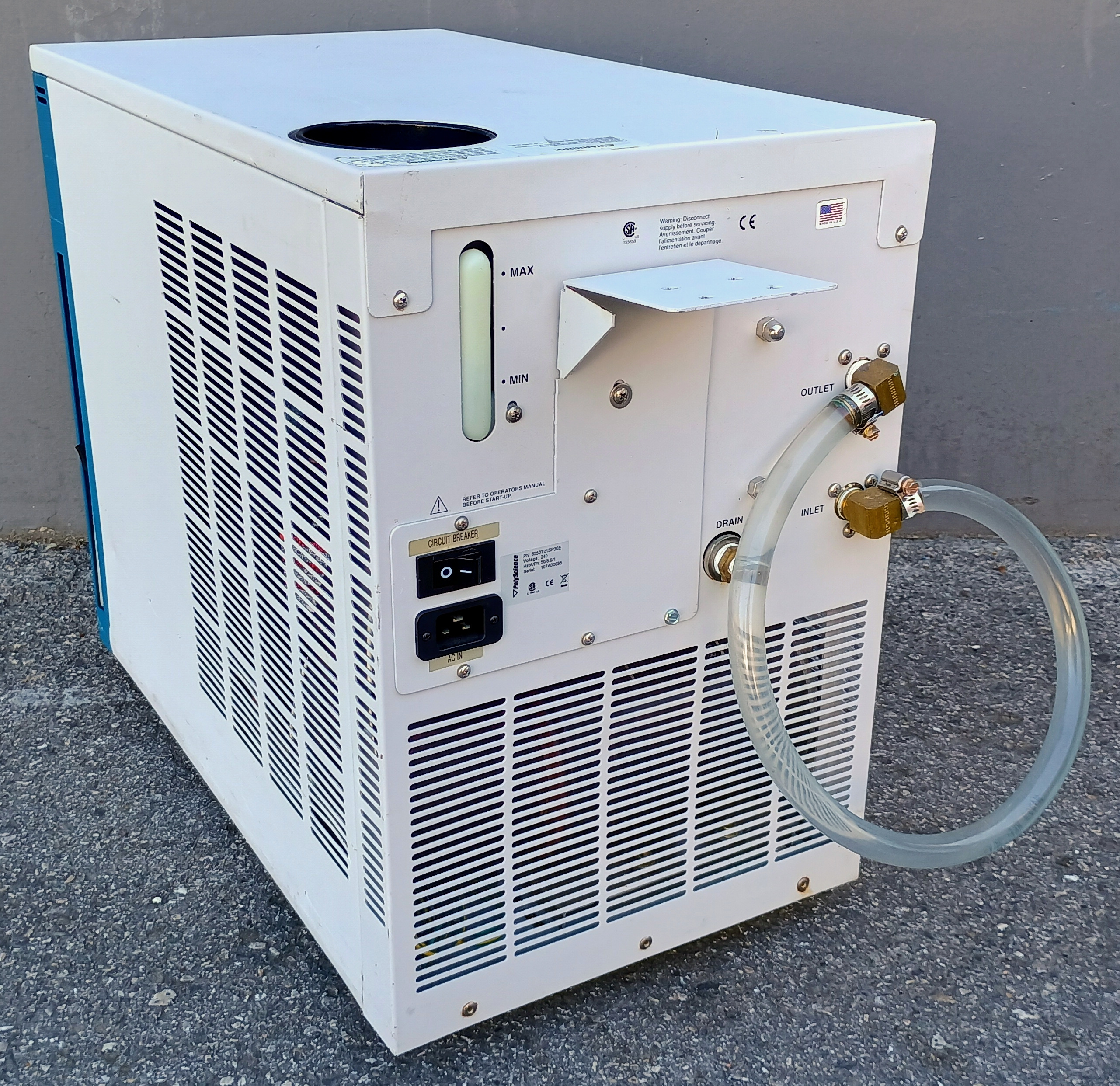 Refurbished Polyscience 6550T21SP30E Refrigerated Recirculating Chiller 240 Volt