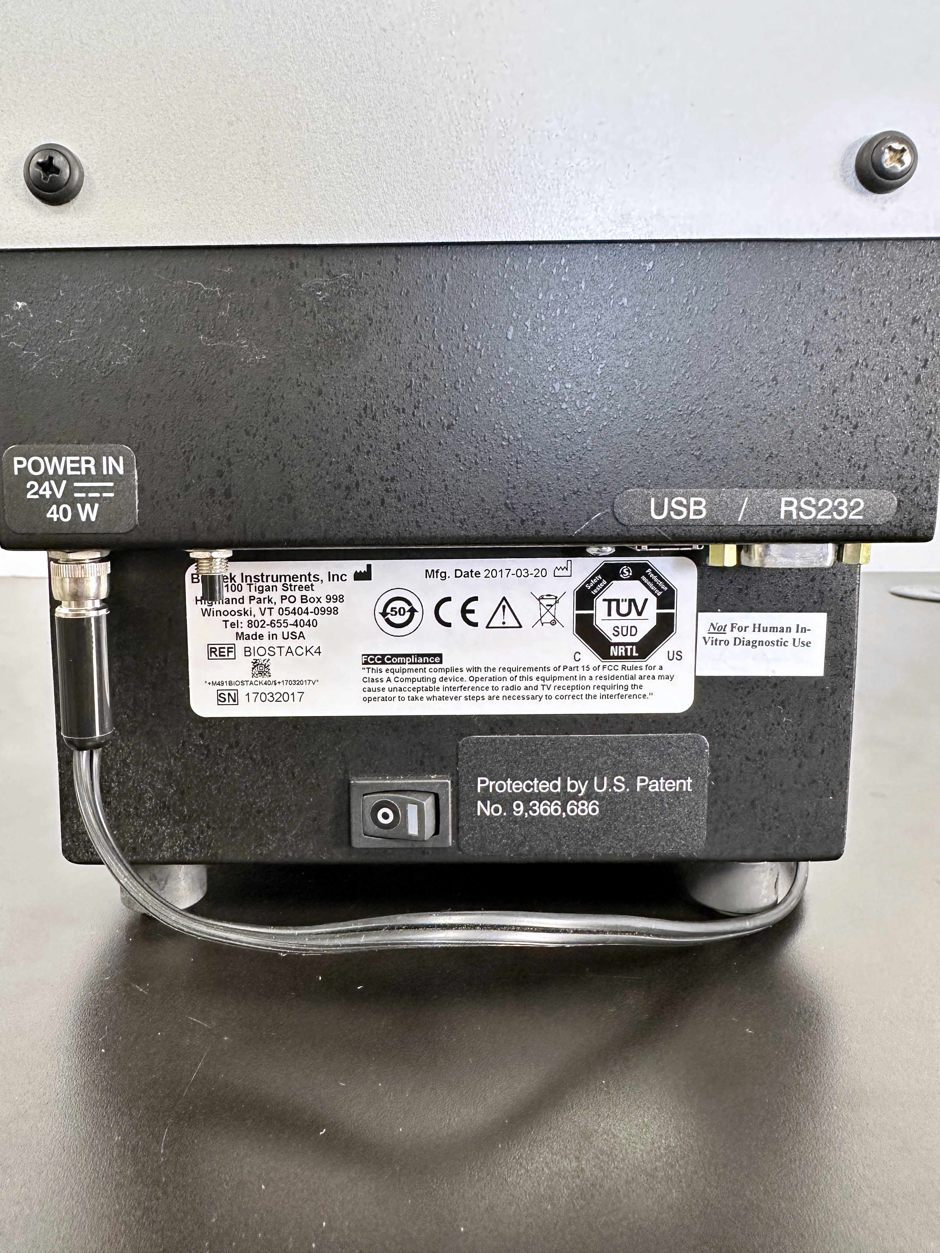 Refurbished BioTek Biostack4 Microplate Stacker