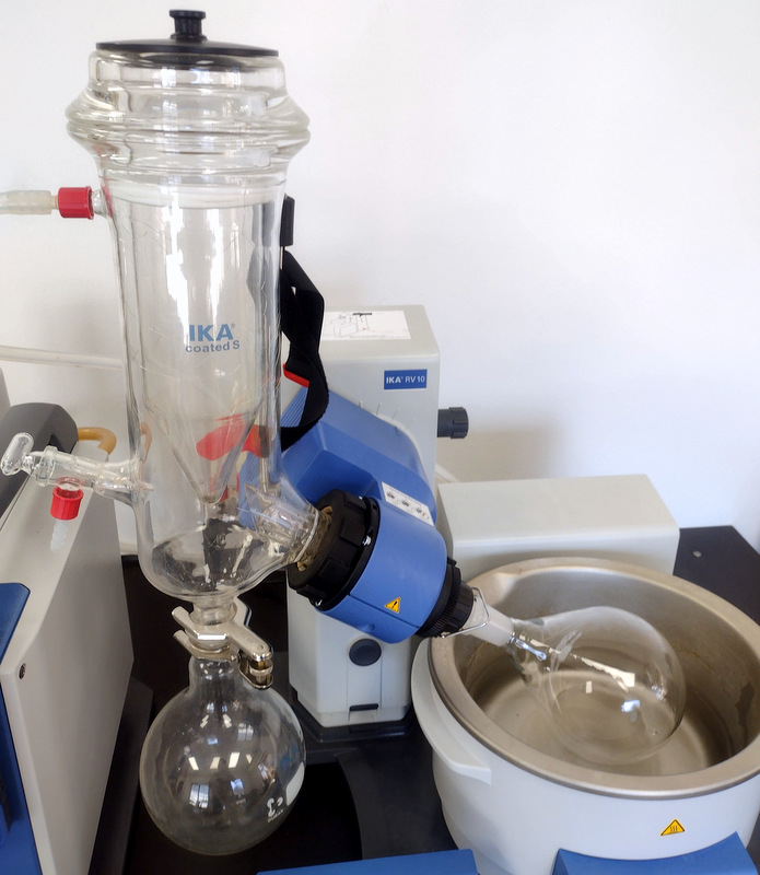 Refurbished IKA RV 10 D Rotary Evaporator with VACSTAR control Pump System