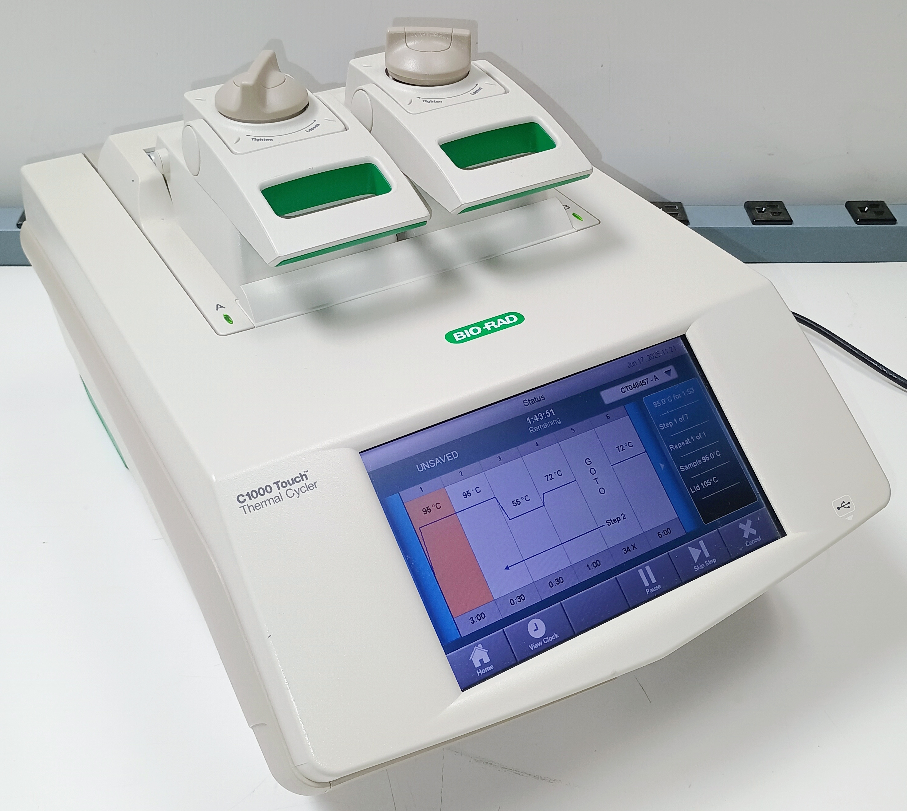 Refurbished Bio-Rad C1000 Touch Thermal Cycler with 48/48-Well Fast Reaction Module
