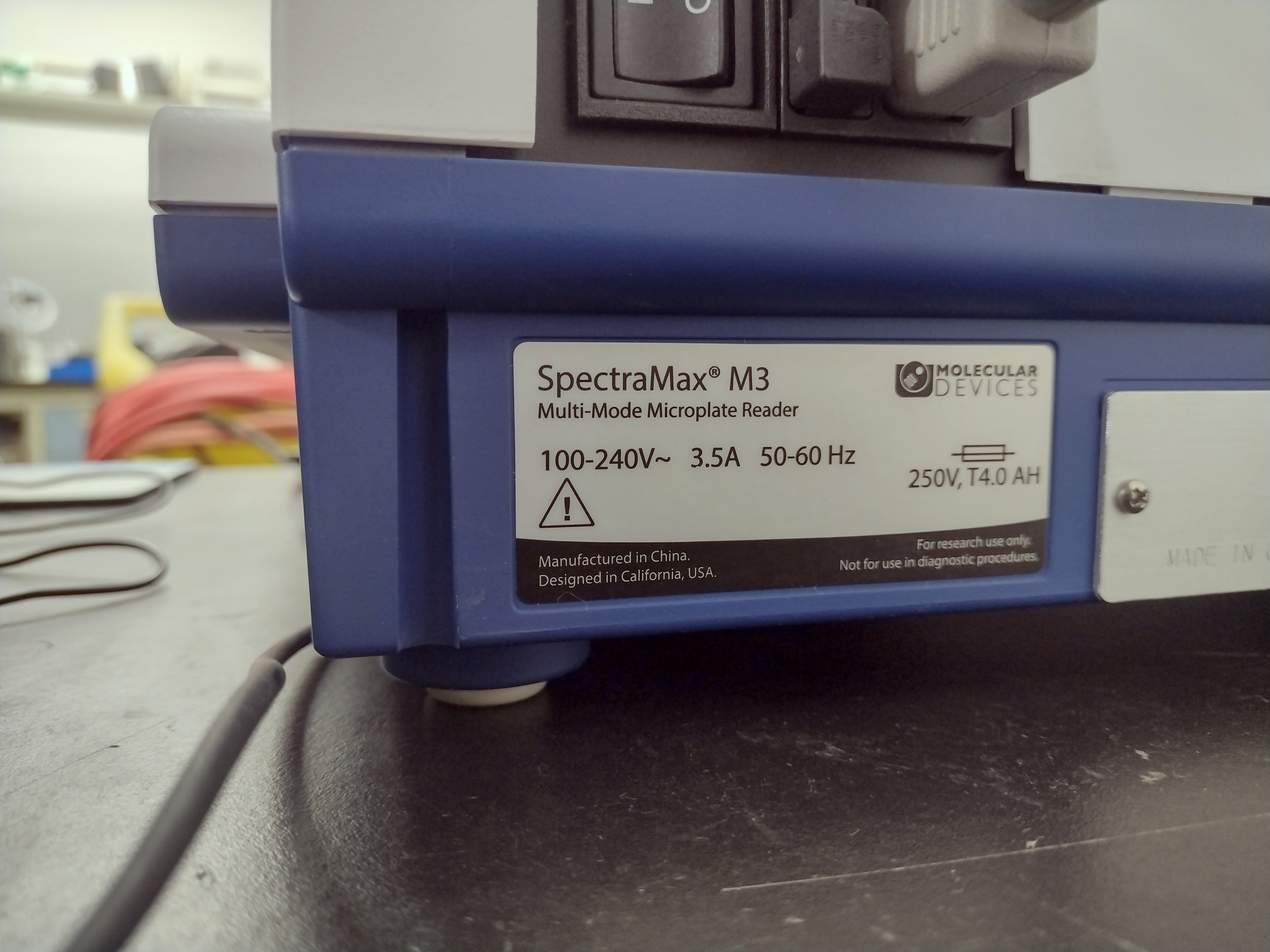 Used Molecular Devices SpectraMax M3 Multimode Microplate Reader
