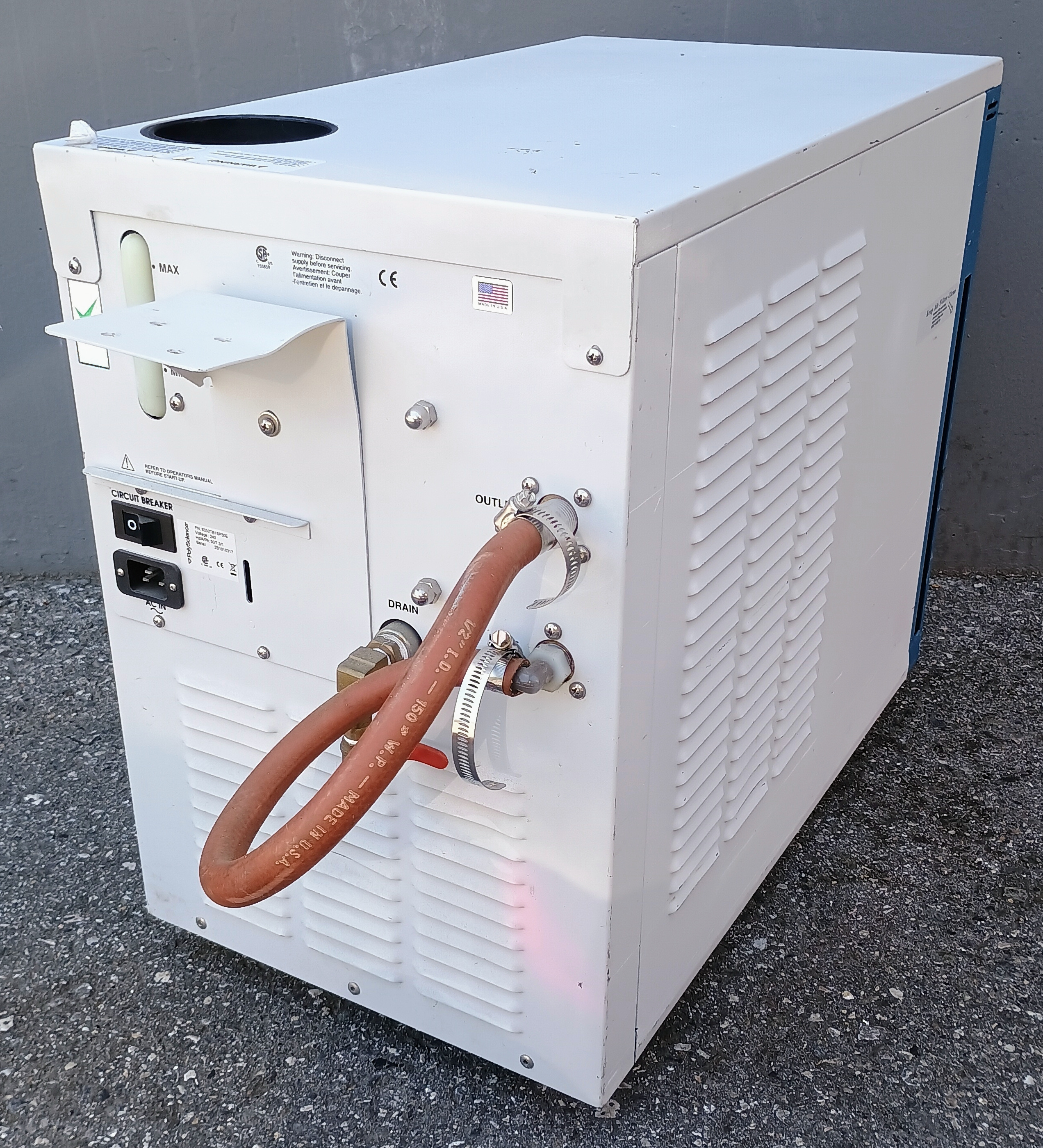 Refurbished Polyscience 6350TB1SP30E Refrigerated Recirculating Chiller 240 Volt