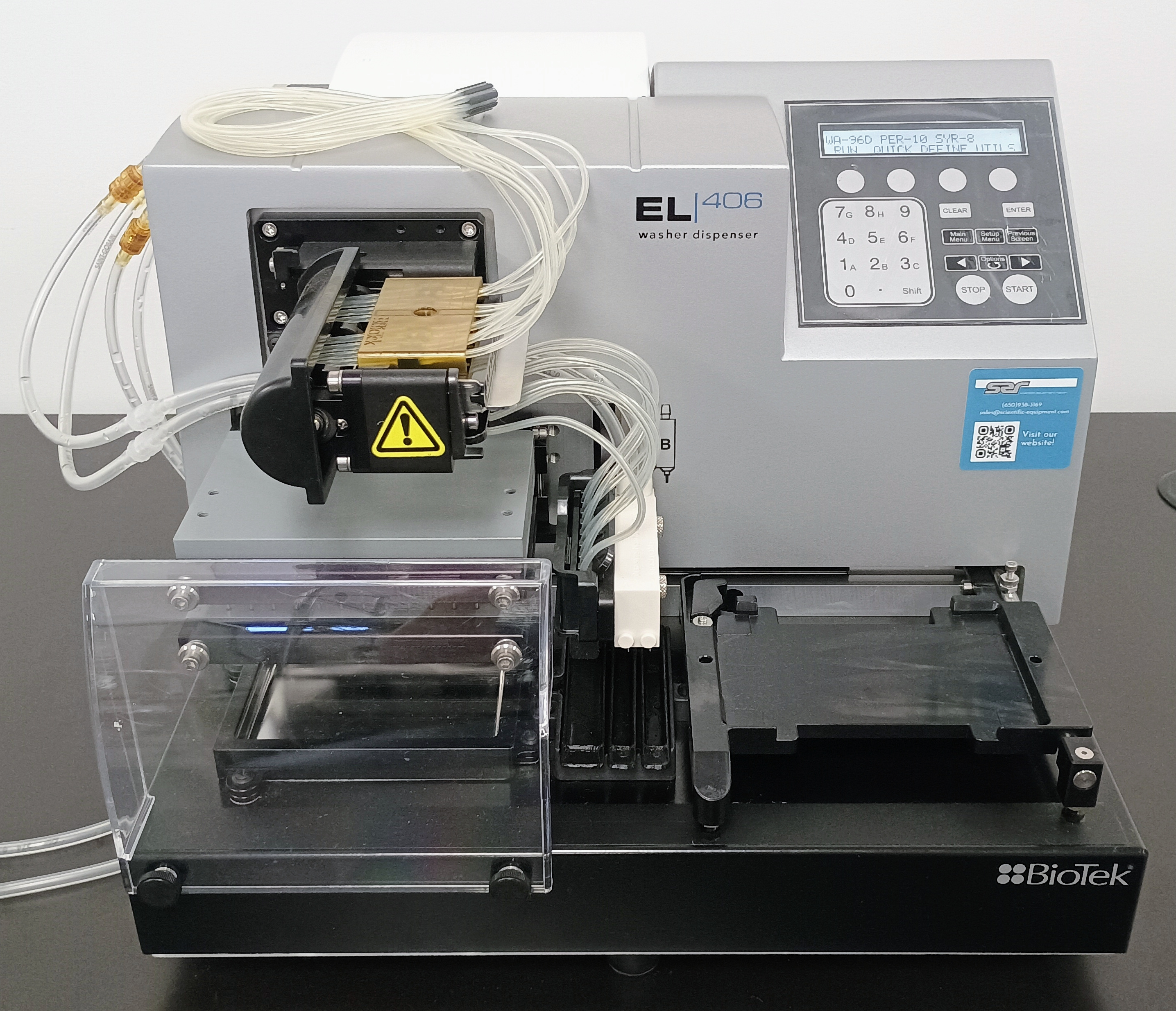 Refurbished Agilent BioTek EL406 Microplate Washer Dispenser EL406PSUB1