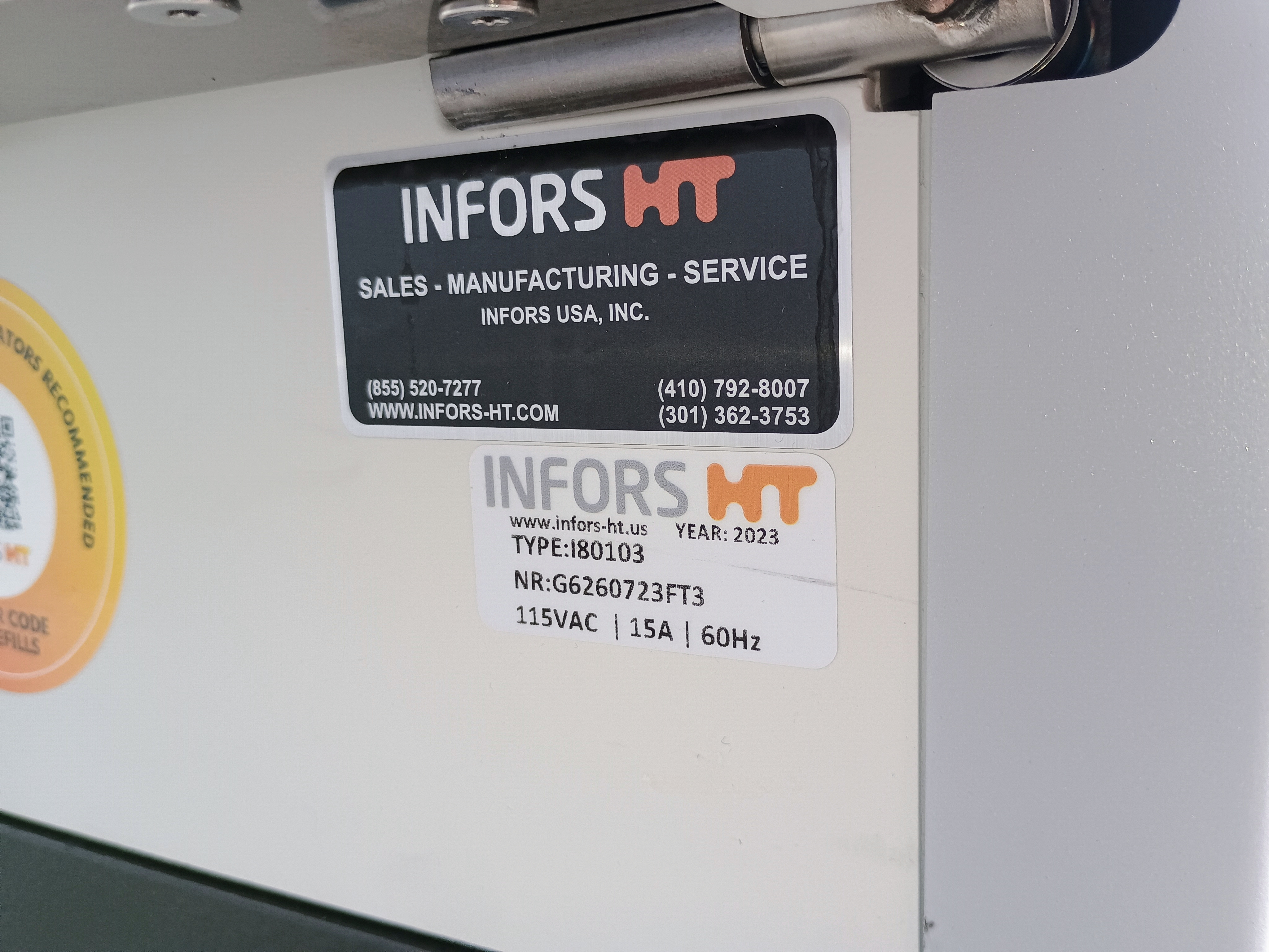 Refurbished Infors HT Multitron MUT4 3mm Incubator Shaker with Humidity/Refrigeration