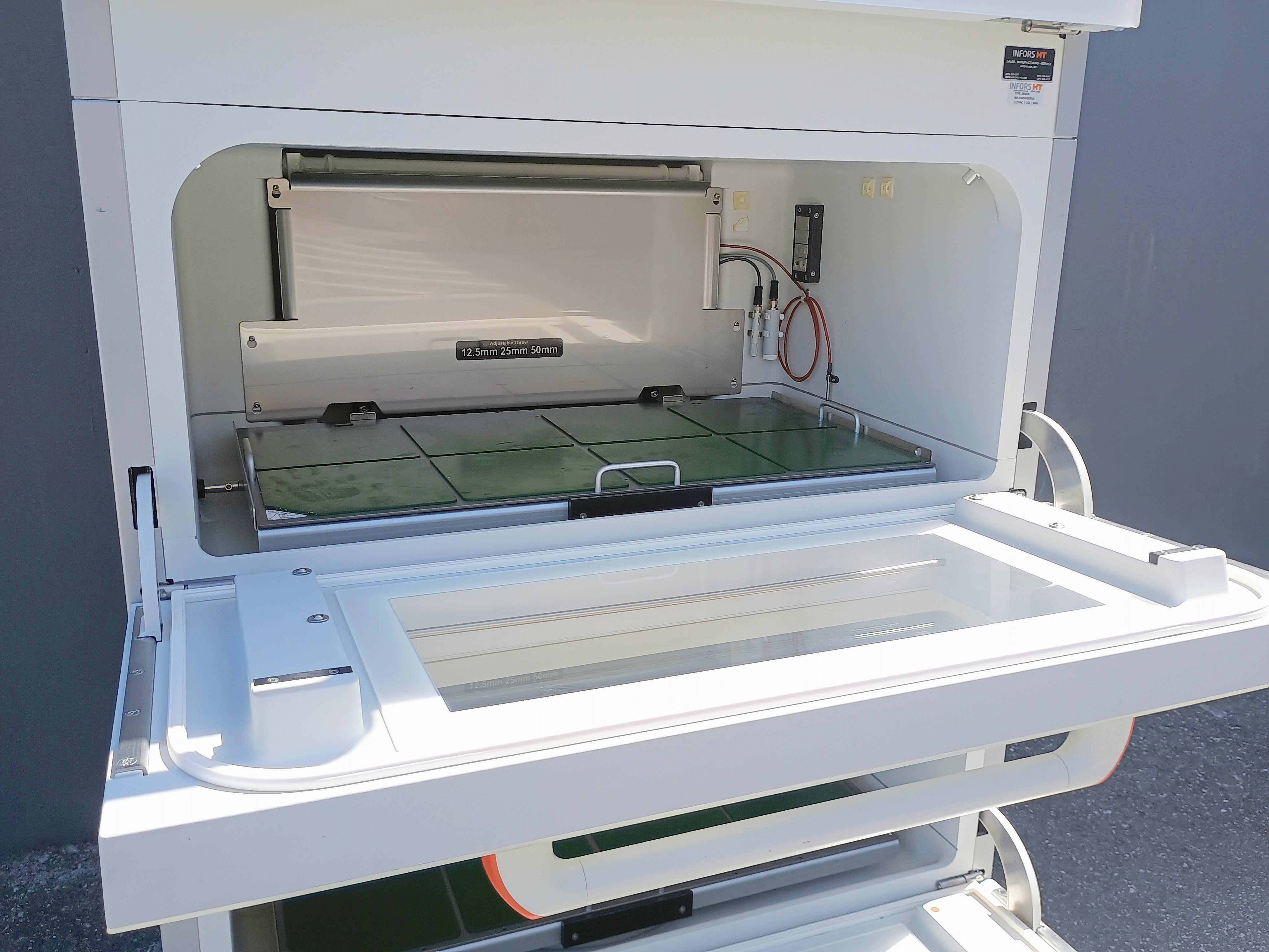 Refurbished Infors HT Multitron HT4 Incubator Shaker Triple Stack with CO2/Humidity & Adjustable Throw