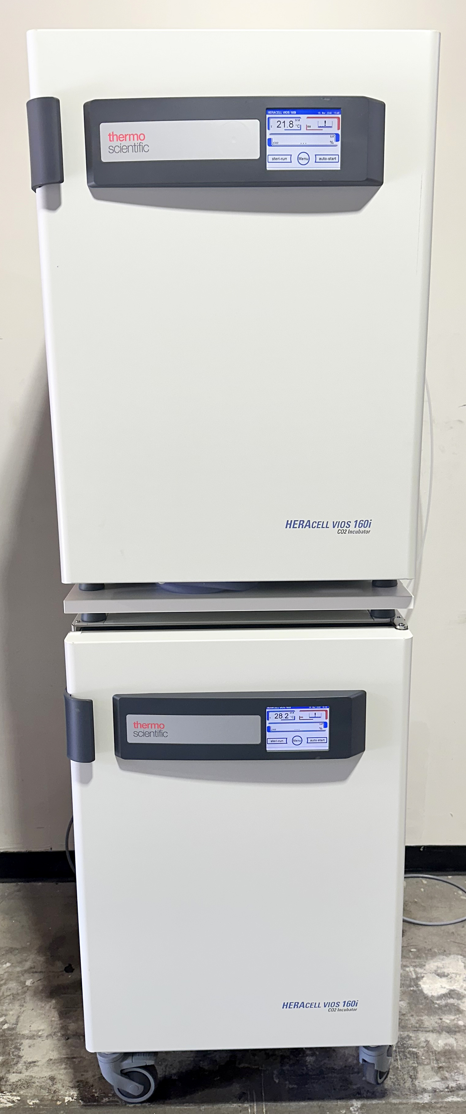 Refurbished Thermo HERAcell Vios 160i Dual-Chamber CO2 Incubators