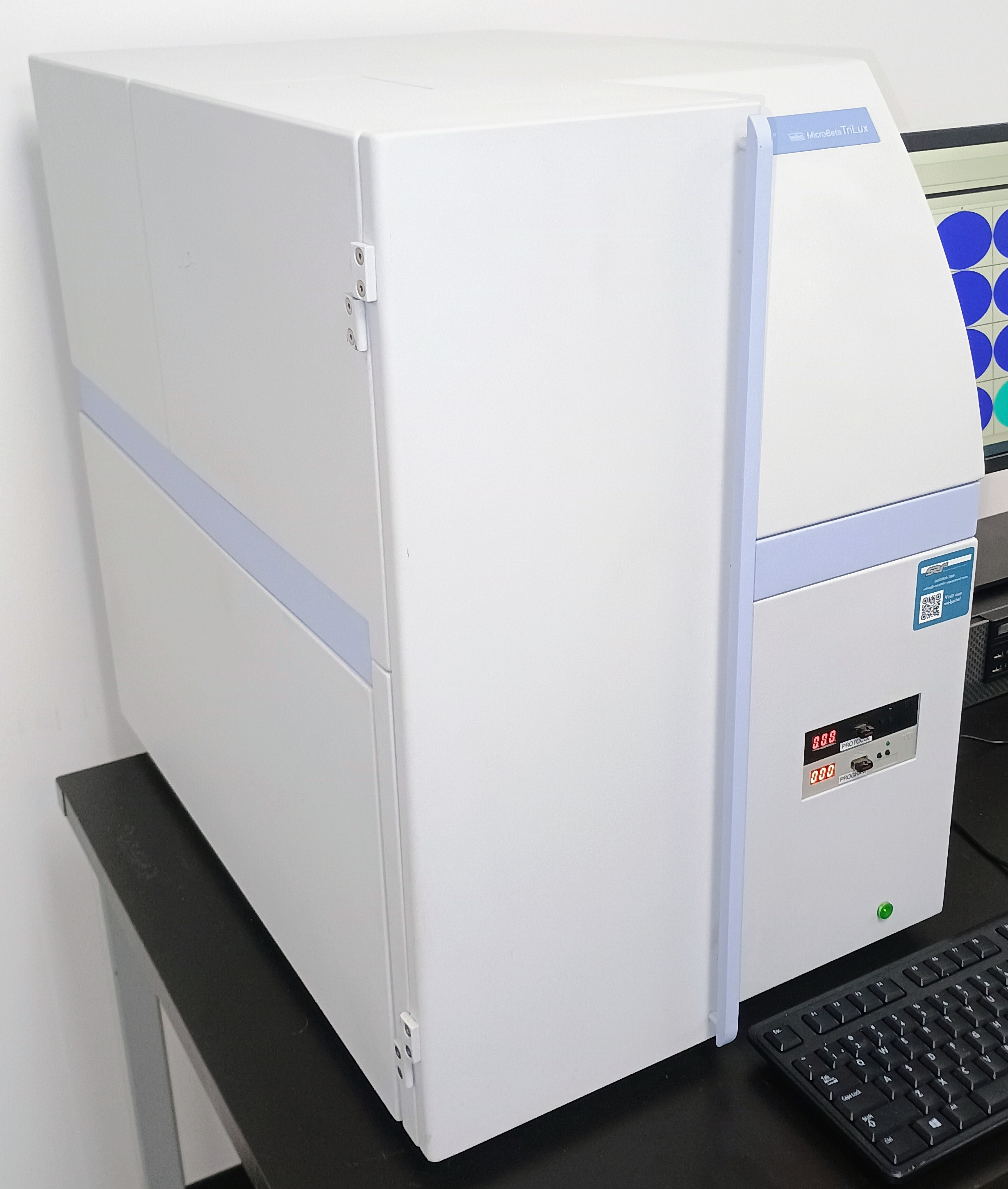 Refurbished Perkin Elmer Wallac Microbeta TriLux 1450 LSC & Luminescence Counter with 3-Detectors