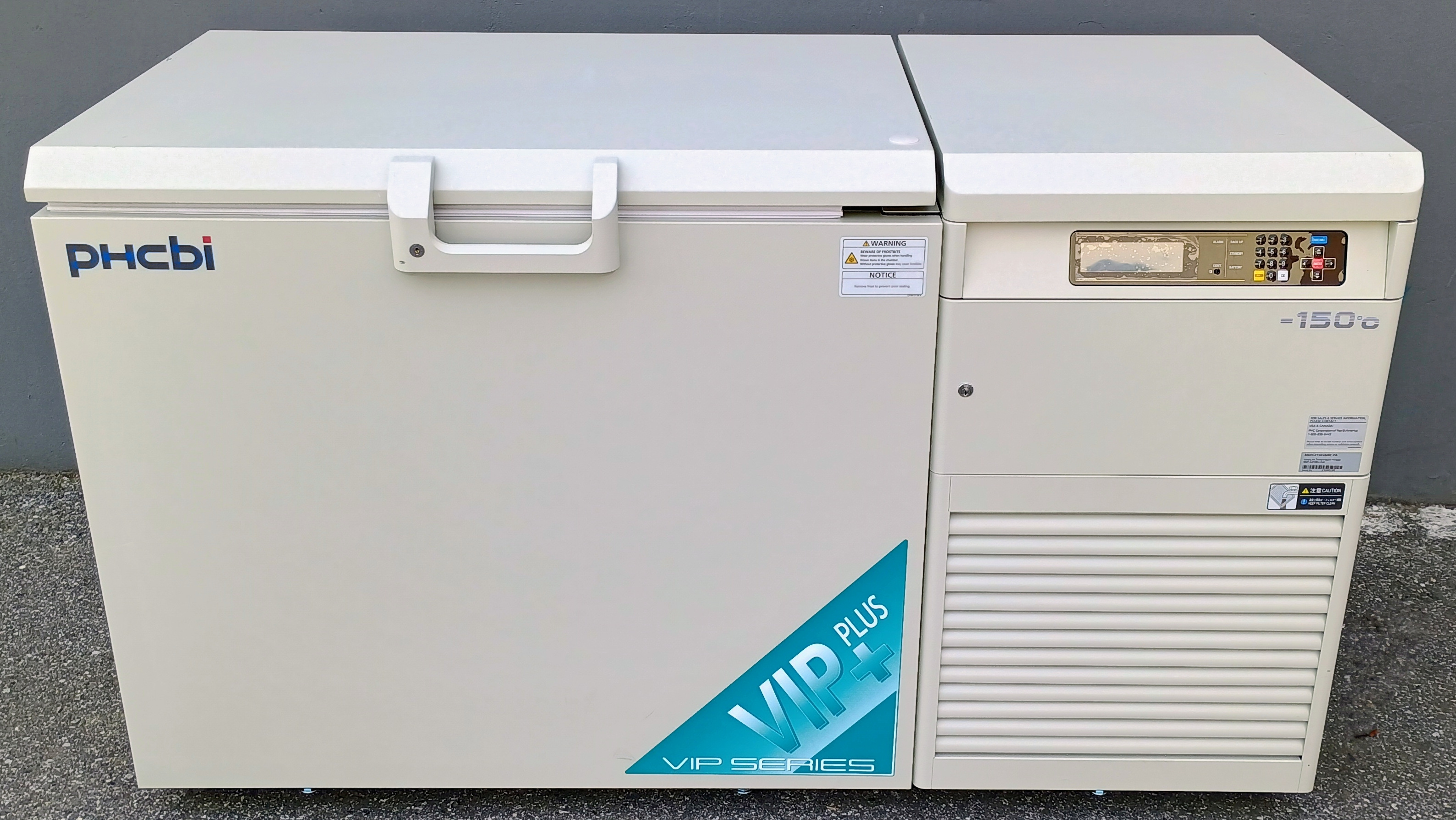Used PHCbi MDF-C2156VANC-PA -150ºC Cryogenic Chest Freezer