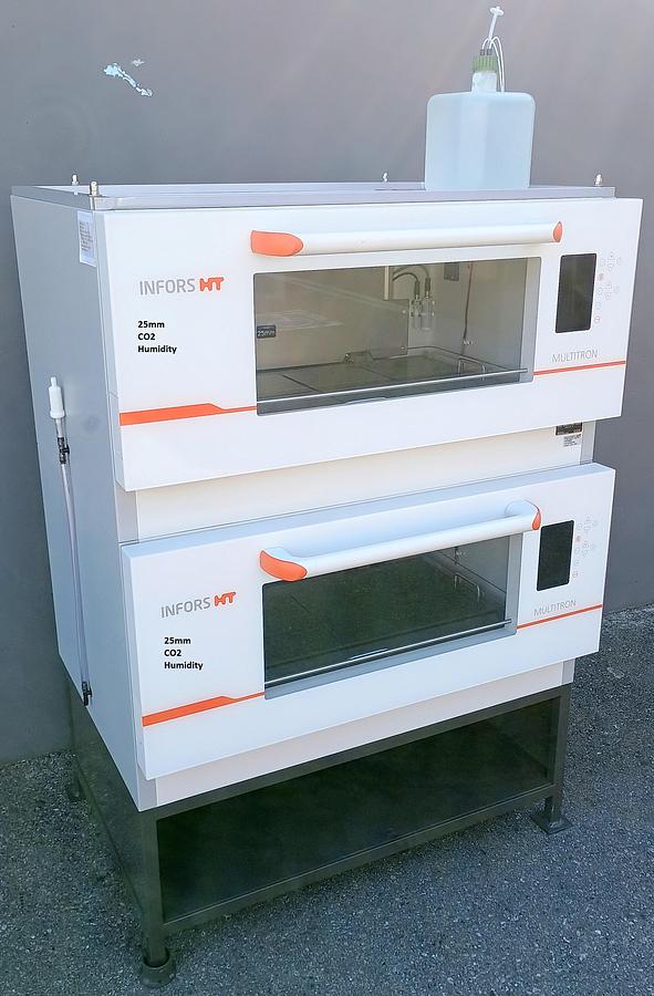 Refurbished Infors HT Multitron MUT4 Incubator Shaker Double Stack with CO2/Humidity