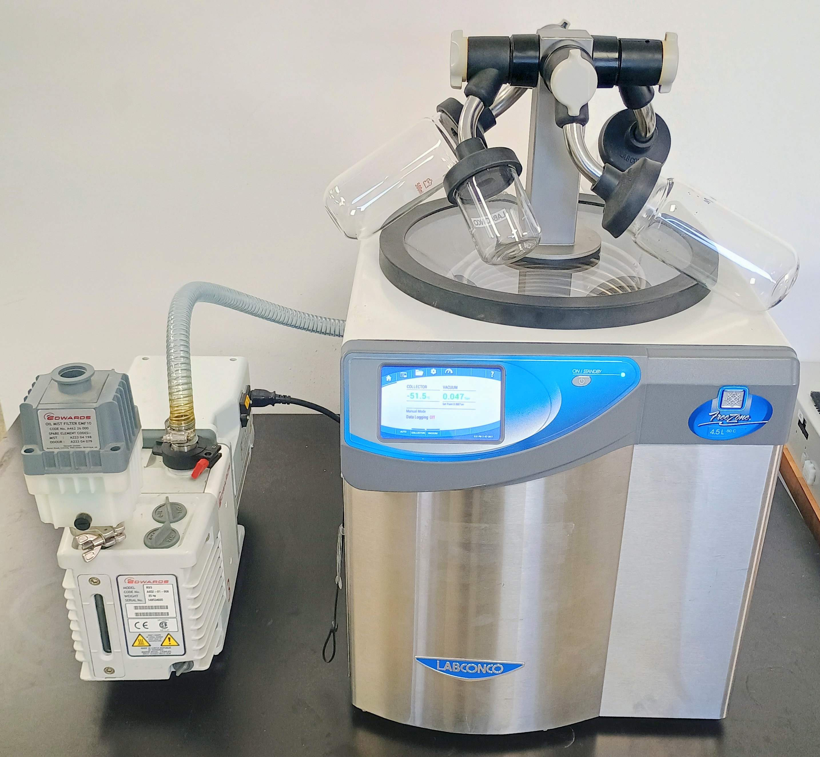 Refurbished Labconco Freezone 4.5L Freeze Dryer / Lyophilizer