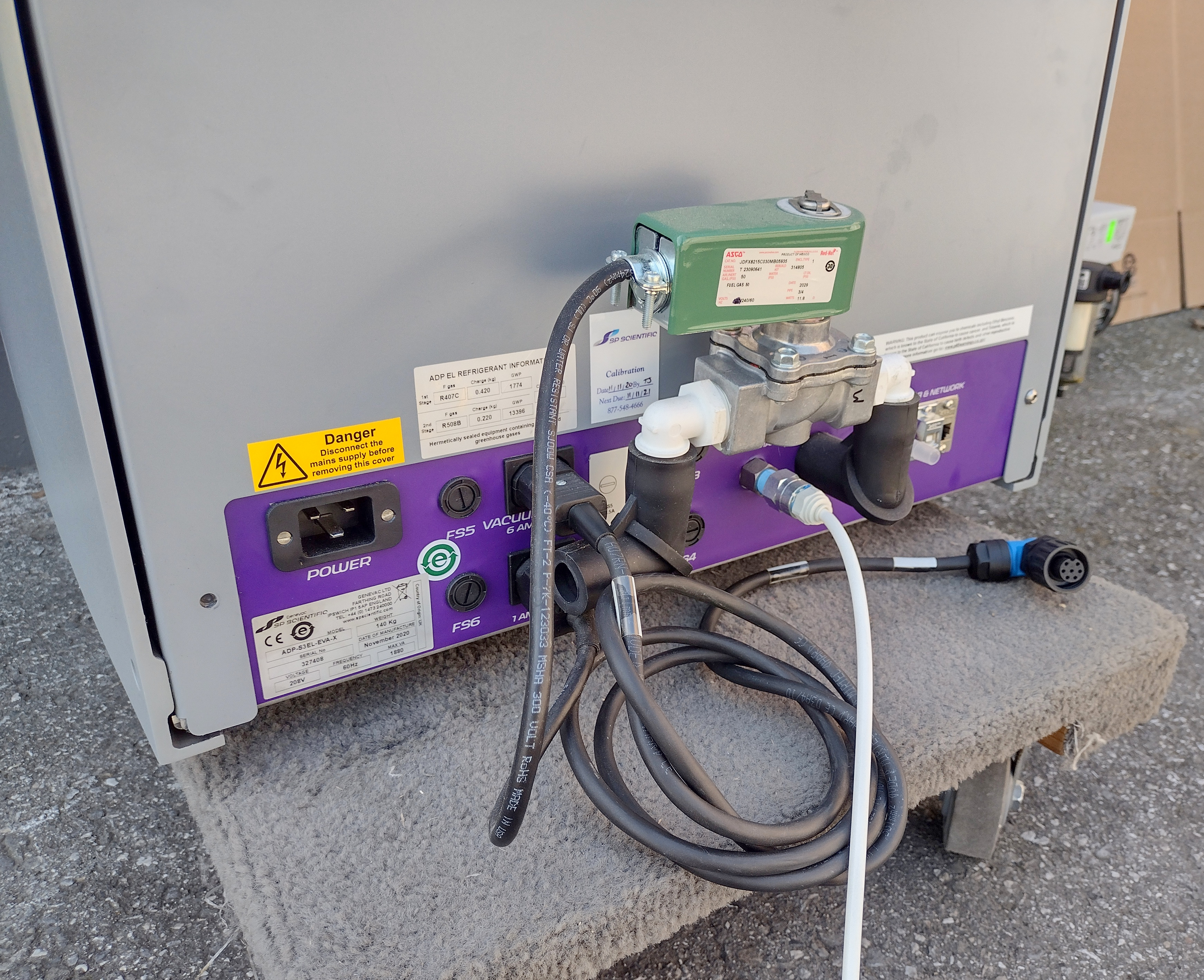 Used SP Scientific AdVantage Pro ADP-S3EL-EVA-X Freeze Dryer / Lyophilizer with Stoppering