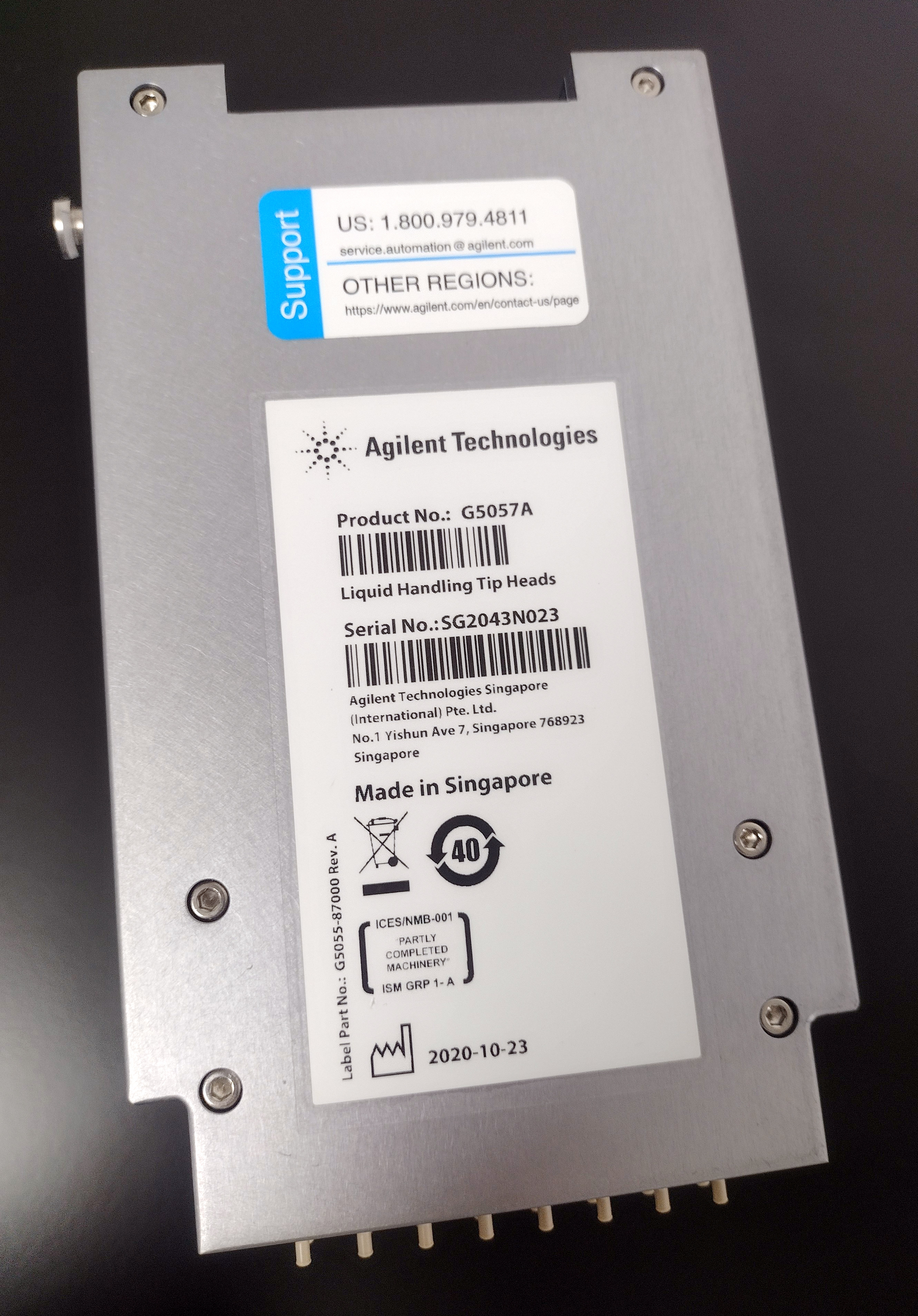 Used Agilent 96ST Pipetting Head for Bravo