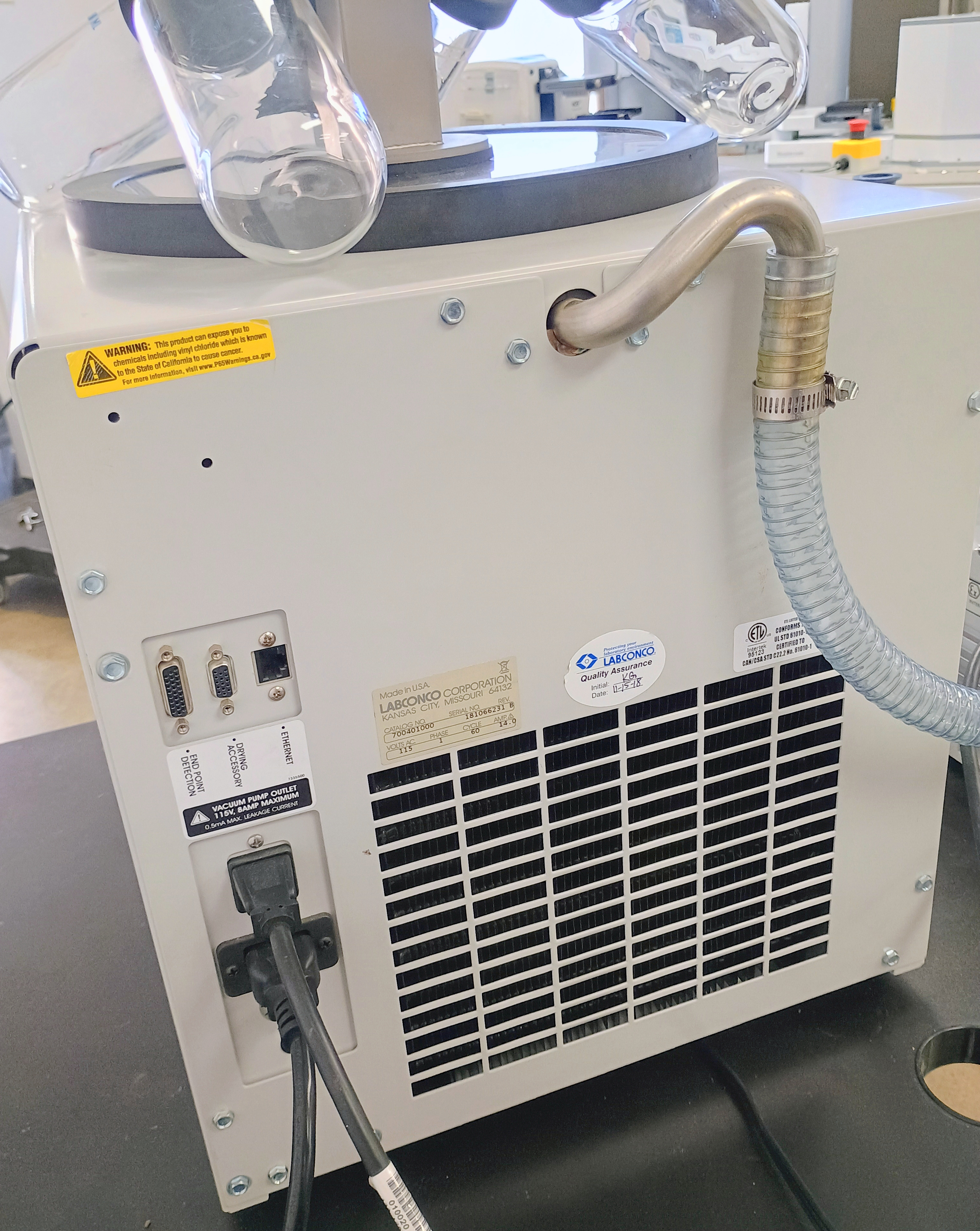 Refurbished Labconco Freezone 4.5L Freeze Dryer / Lyophilizer