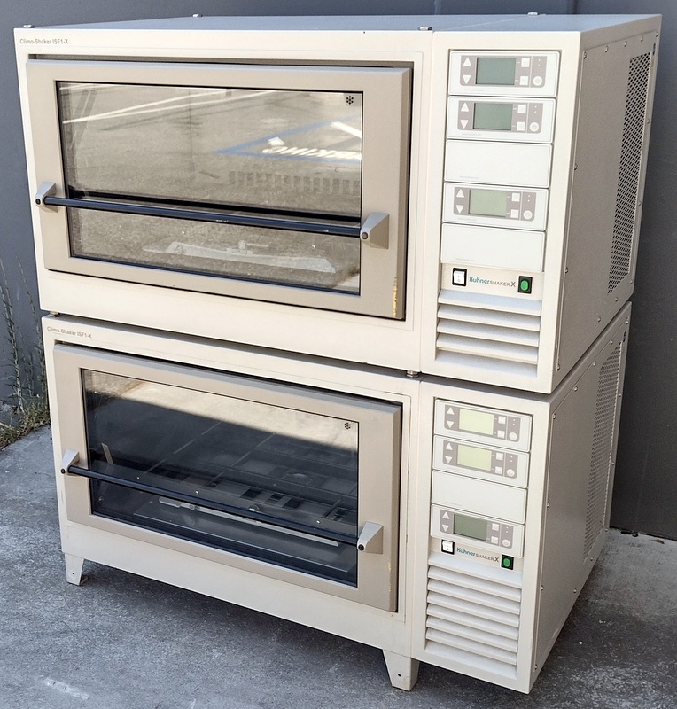 Refurbished Kuhner Climo-Shaker ISF1-X Floor Model Incubator Shaker Double Stack with Refrigeration/Humidity