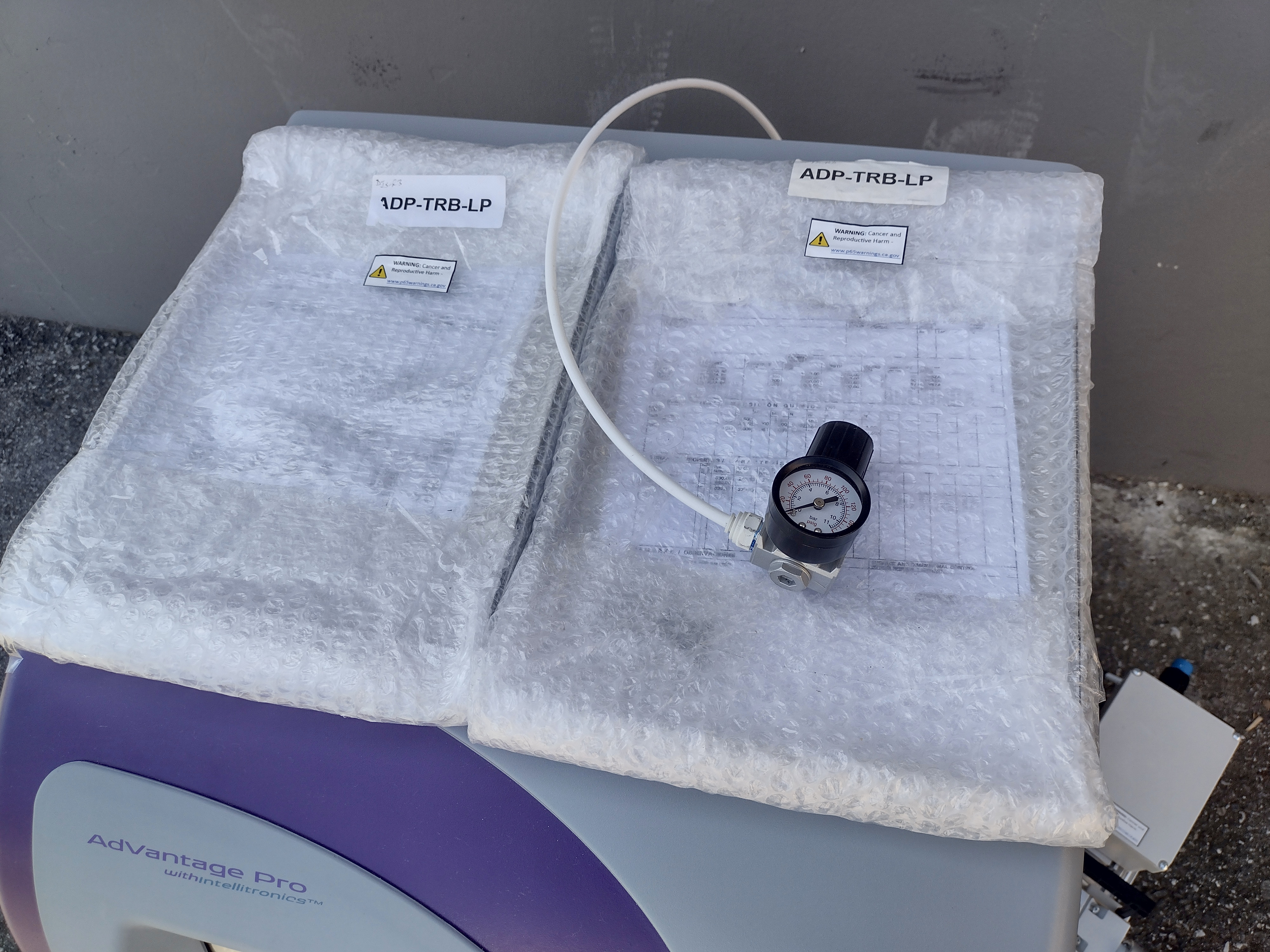 Used SP Scientific AdVantage Pro ADP-S3EL-EVA-X Freeze Dryer / Lyophilizer with Stoppering