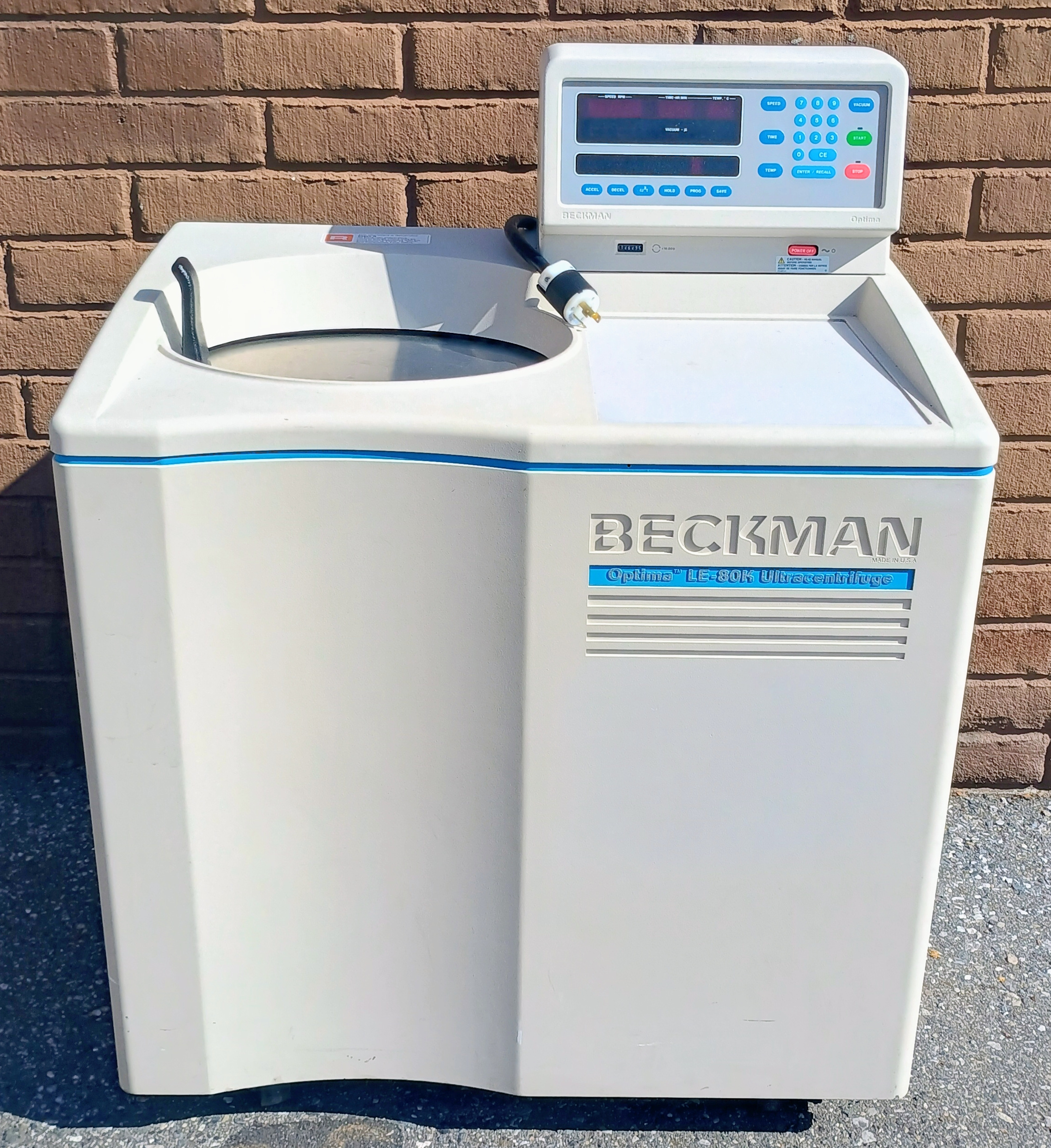 Refurbished Beckman Optima LE-80K Floor Model Ultracentrifuge