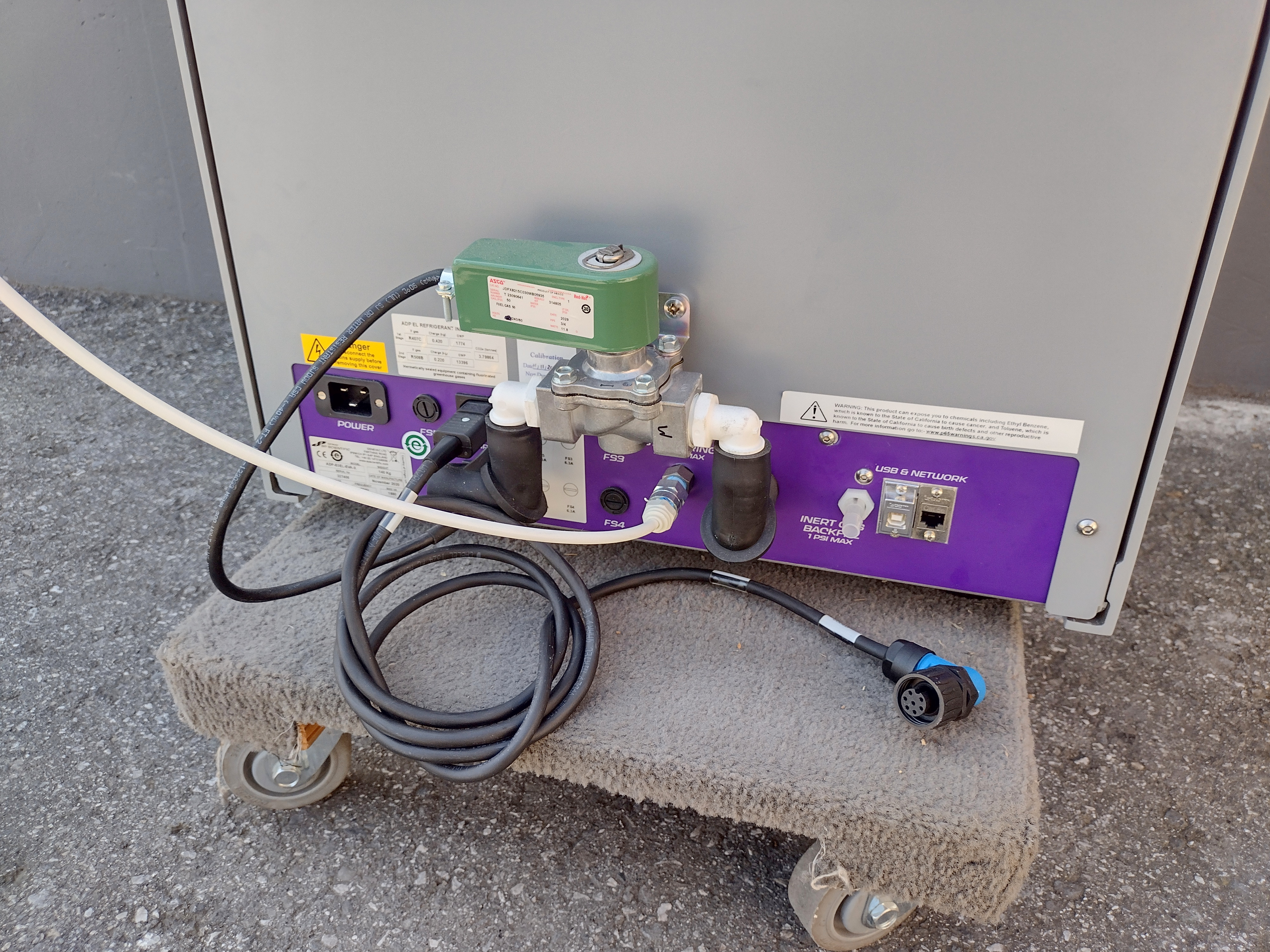 Used SP Scientific AdVantage Pro ADP-S3EL-EVA-X Freeze Dryer / Lyophilizer with Stoppering