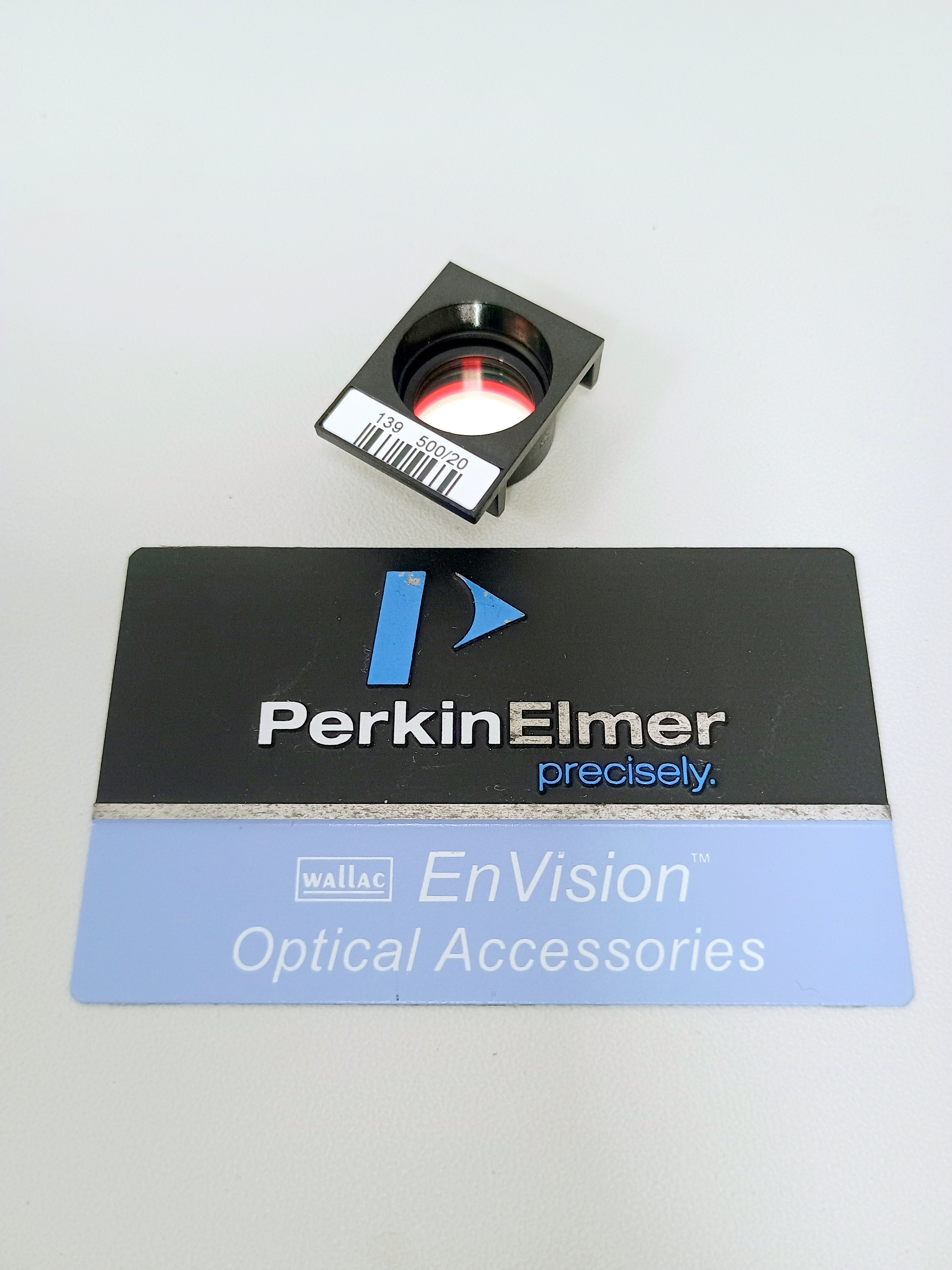 Used Perkin Elmer / Revvity EnVision YFP 500/20 Excitation Filter #2100-5860