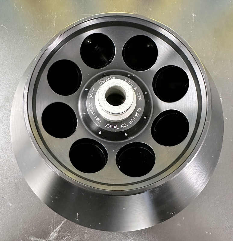 Refurbished Beckman JA-20 Fixed Angle Rotor