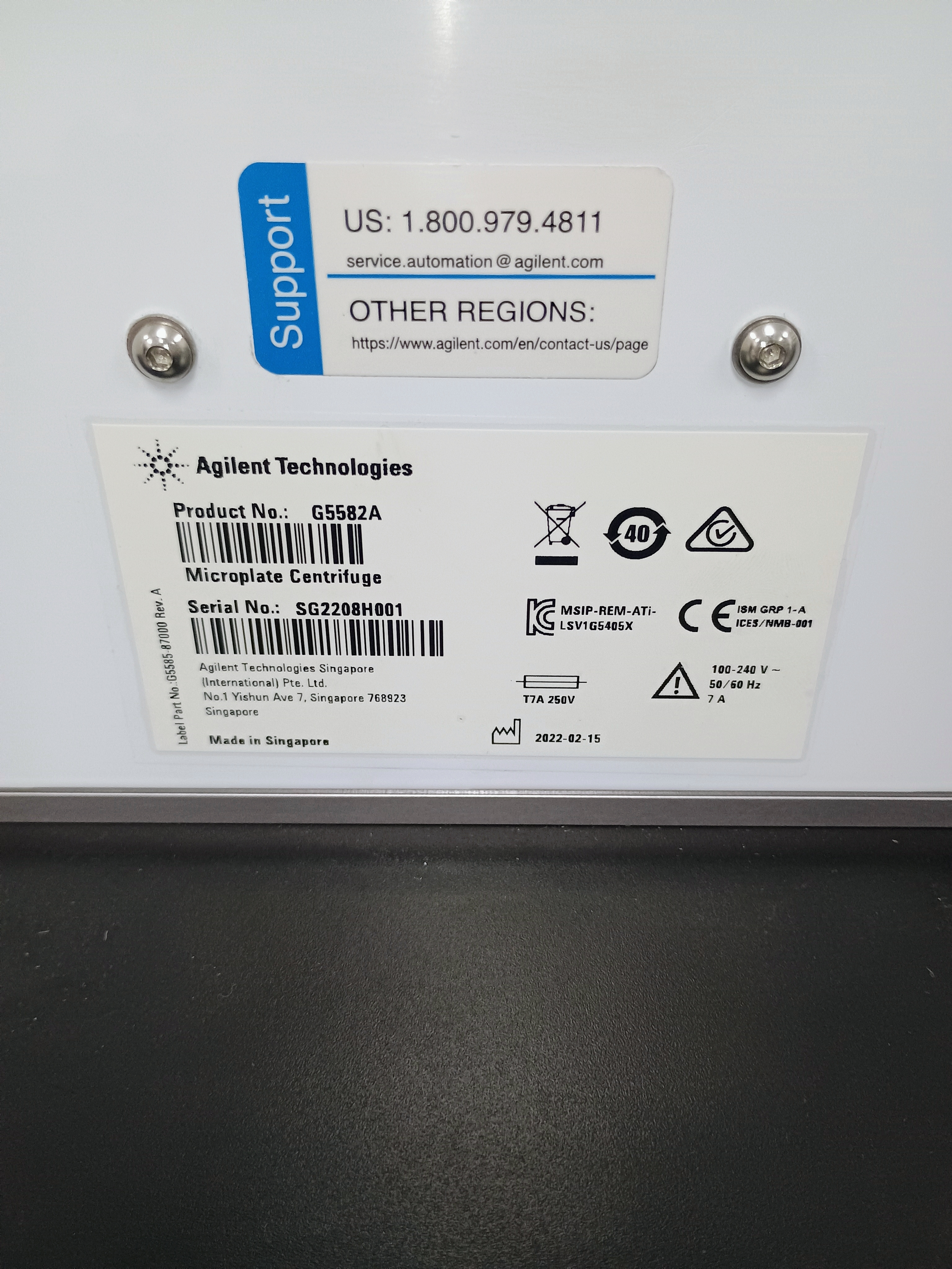 Refurbished Agilent VSpin Microplate Centrifuge