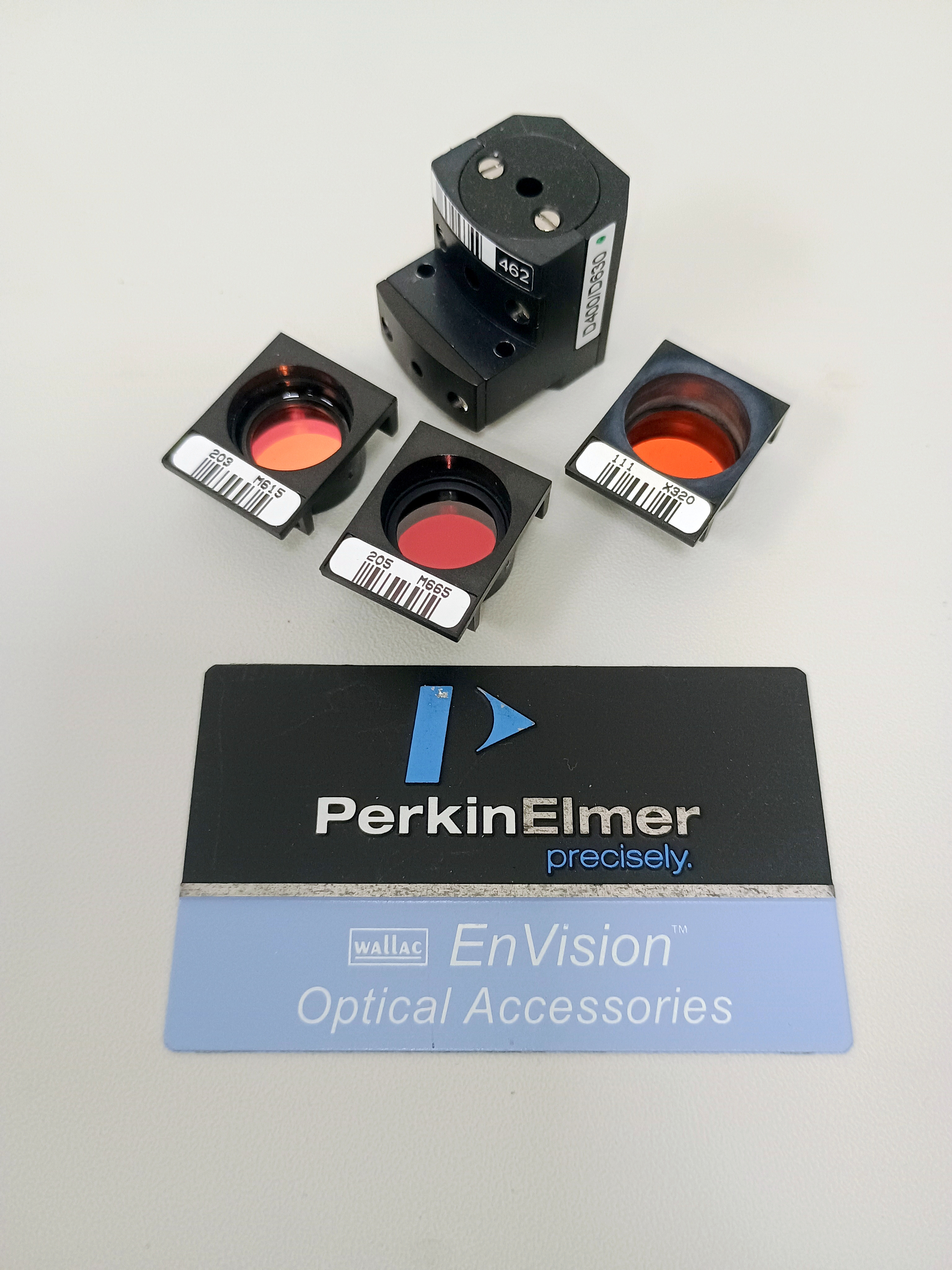 Used Perkin Elmer / Revvity LANCE 320 Dual Filter Set #2100-8050
