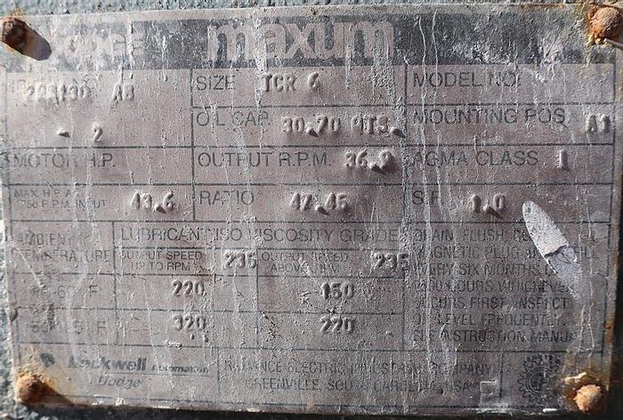 Used 12" x 164" UNICO HOLLOW FLIGHT TWIN SCREW AUGER DRYER - S/S