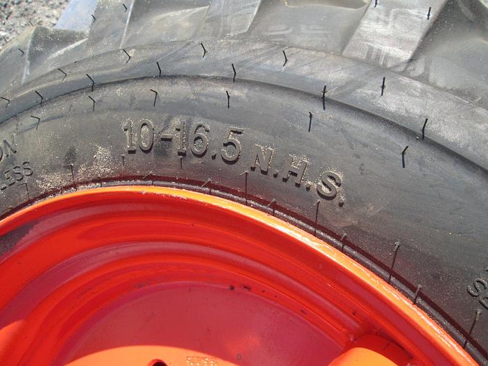 NEW 10 x 16.5 Camso Skid Steer Tires on Rims