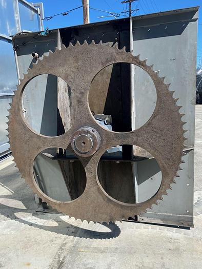 Used Mixer, Ribbon, 210 Cubic Feet, Stainless Steel, 30 HP, Double Ribbon #S744804