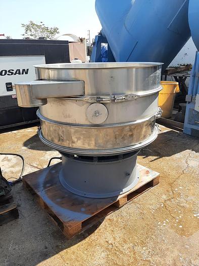 Used Screen, Sweco, 48", C/st, Double, Mdl S48C55S8, A #S744103