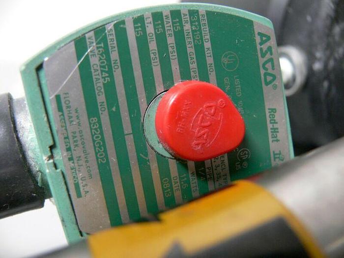 Used Lot of 3 - ITT Pure-Flo 1.5" Diaphragm Actuator w/ Switch (x2) & Diaphragm Valve