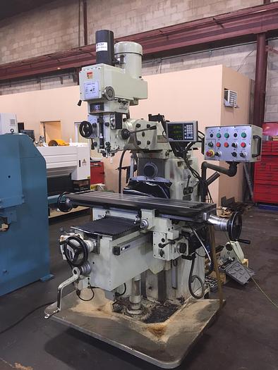 Used 10” X 51”, FIRST, LC-20VHS, UNIVERSAL VERTICAL/HORIZONTAL  MILLING MACHINE