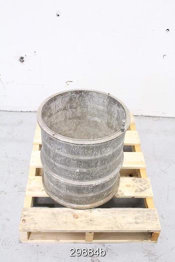 Used Bird Axiguard III Pressure Screen Inner Basket #29884