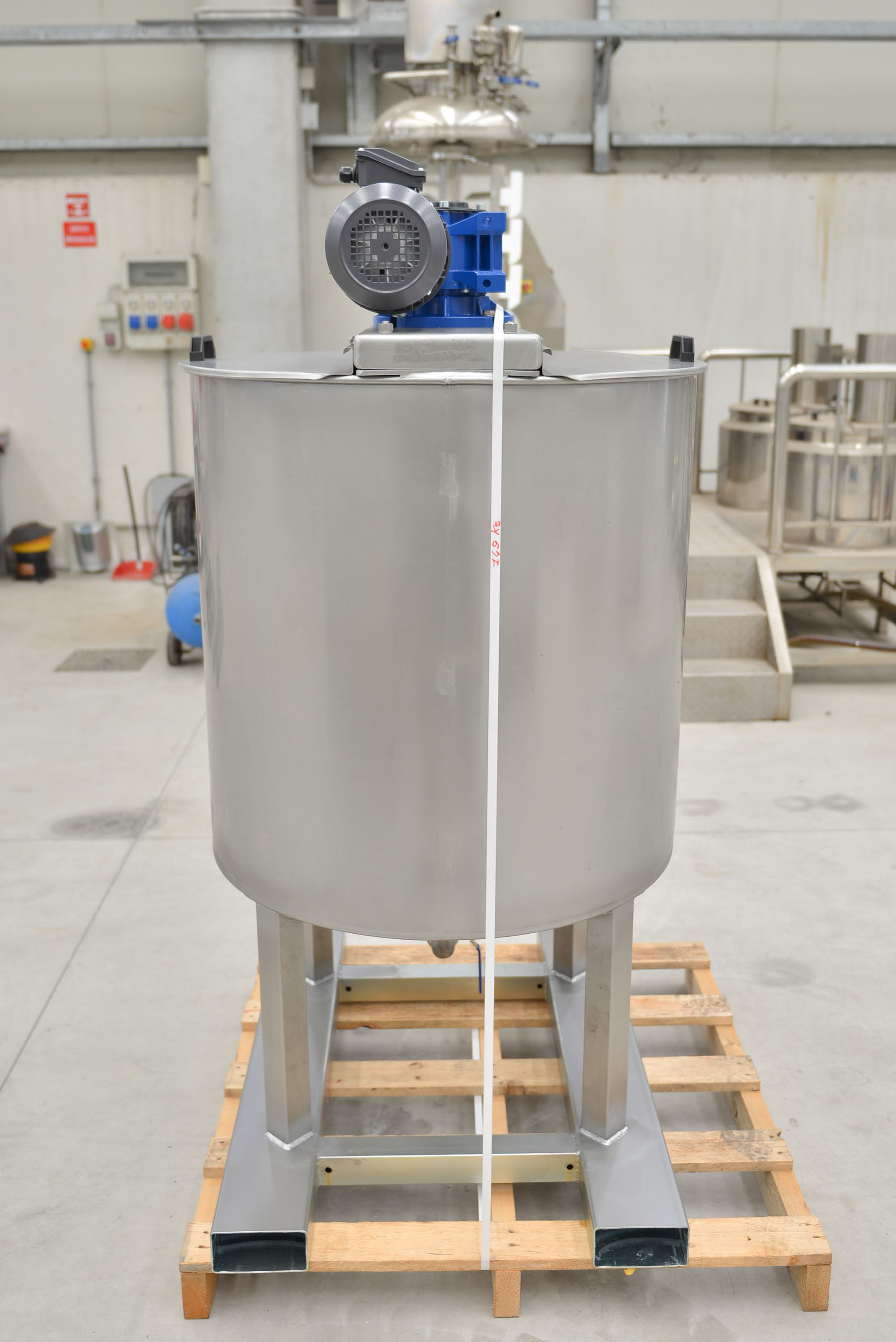 Miscelatore liquidi COPRINOX in acciaio inox da 600 Litri totali