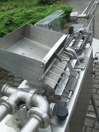 Used Automatic sausage production machine with stuffing pump