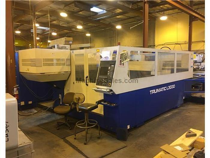 2005 3200 Watt Trumpf Trumatic L-3030 CNC Laser