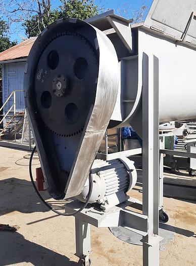 Used Mixer, Ribbon, 25 CF, S/st, 40 HP, HD #S744436