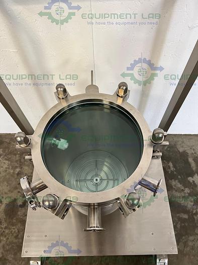 Used GL Filtration Ltd.  LF 250 Laboratory Scale 15 Liter Pan Filter -20°C-100°C