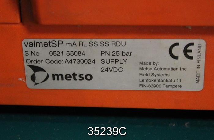 Used Metso Smart Pulp Consistency Transmitter, Valmet SP, RL Blade #35239