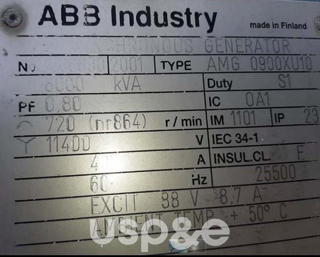 6.5 MW 1997 New Wartsila 18V32D Diesel Generator Sets