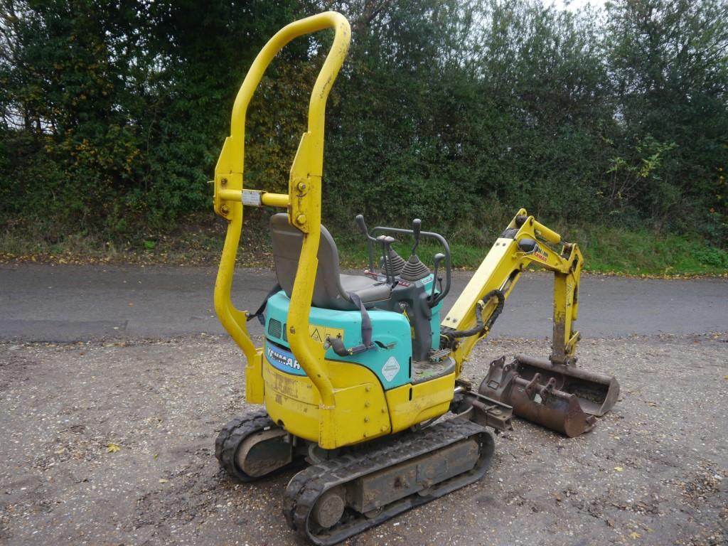 Used Yanmar SV08-1 Mini Digger