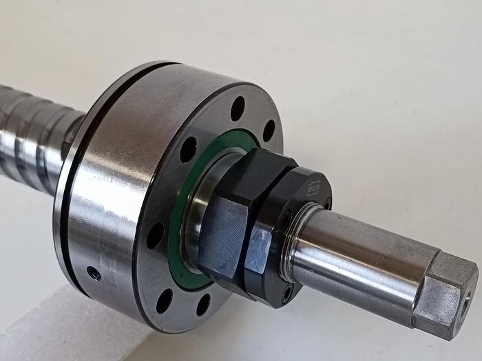 Geschliffener Präzisions Kugelgewindetrieb mit Lager, D40 mm, 908 mm, Steinmeyer, neu