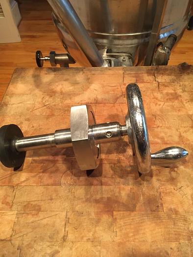 Used GROEN STEAM KETTLE 3" TANGENT DRAW OFF VALVE, COMPLETE ASSEMBLY, NEW (#875)