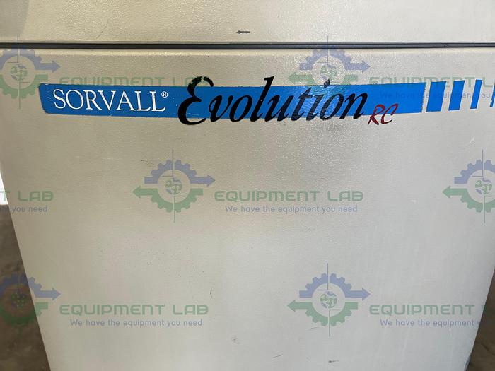 Used Sorvall  Evolution RC Centrifuge 21,000 RPM w/ Sorvall SS-34 Fixed Angle Rotor