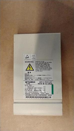Used MITSUBISHI MDS-B-V2-3520 SERVO DRIVE UNIT FOR CNC LATHE Poled from working GH118