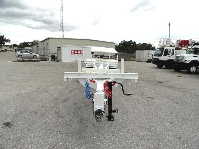 Used Butler 25,000 lb Extendable Utility Pole Trailer - 06135