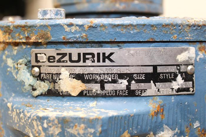 Used Dezurik 8" 3-way Air Operated Valve #43976